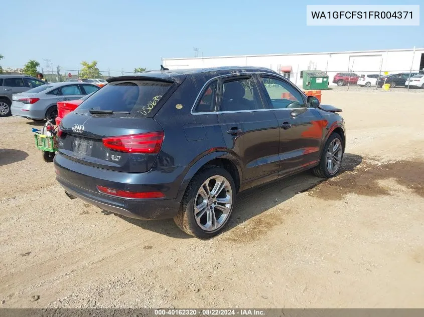 WA1GFCFS1FR004371 2015 Audi Q3 2.0T Premium Plus