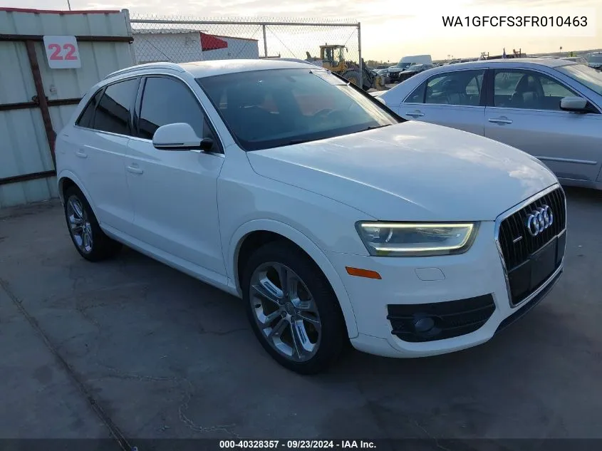 WA1GFCFS3FR010463 2015 Audi Q3 2.0T Premium Plus