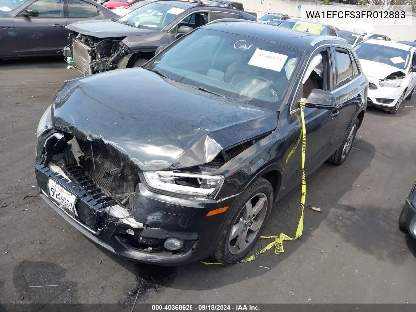 WA1EFCFS3FR012883 2015 Audi Q3 2.0T Premium Plus