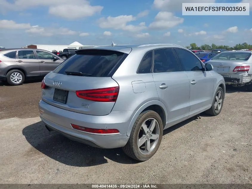 WA1EFCFS3FR003505 2015 Audi Q3 2.0T Premium Plus