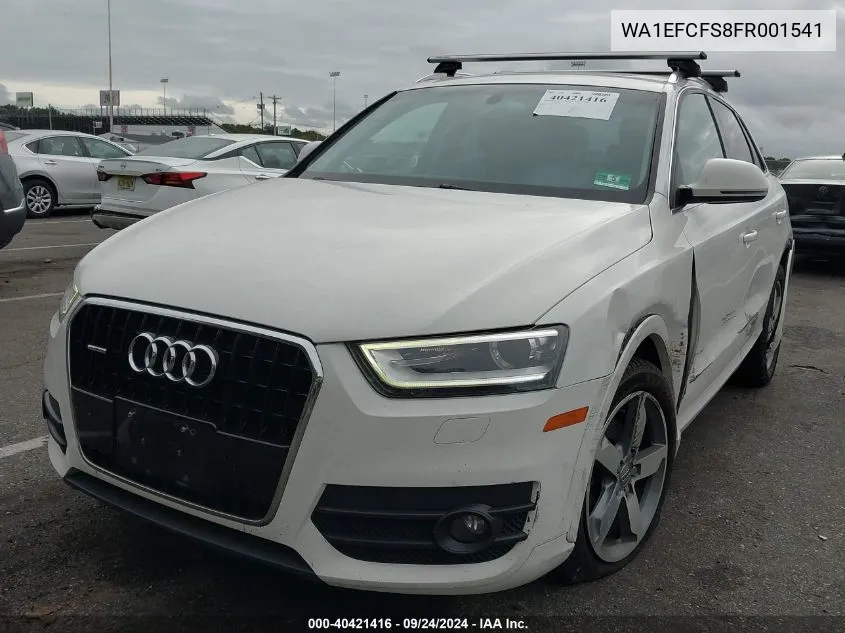 WA1EFCFS8FR001541 2015 Audi Q3 2.0T Premium Plus