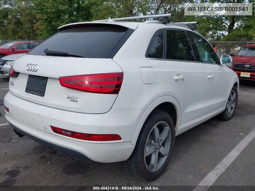 WA1EFCFS8FR001541 2015 Audi Q3 2.0T Premium Plus