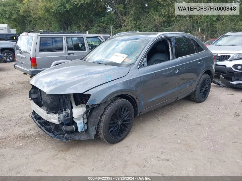 WA1EFCFS7FR000848 2015 Audi Q3 Premium Plus