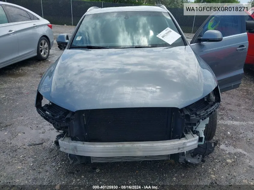 WA1GFCFSXGR018271 2016 Audi Q3 Prestige