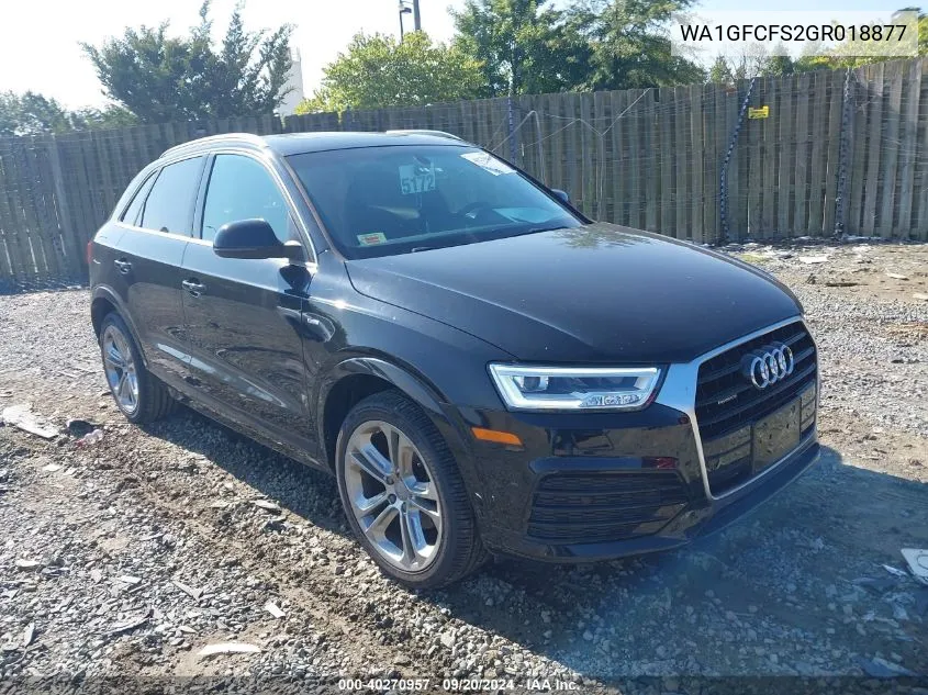 WA1GFCFS2GR018877 2016 Audi Q3 2.0T Premium Plus