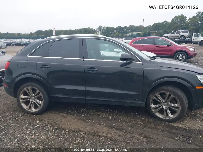 WA1EFCFS4GR014126 2016 Audi Q3 2.0T Premium Plus