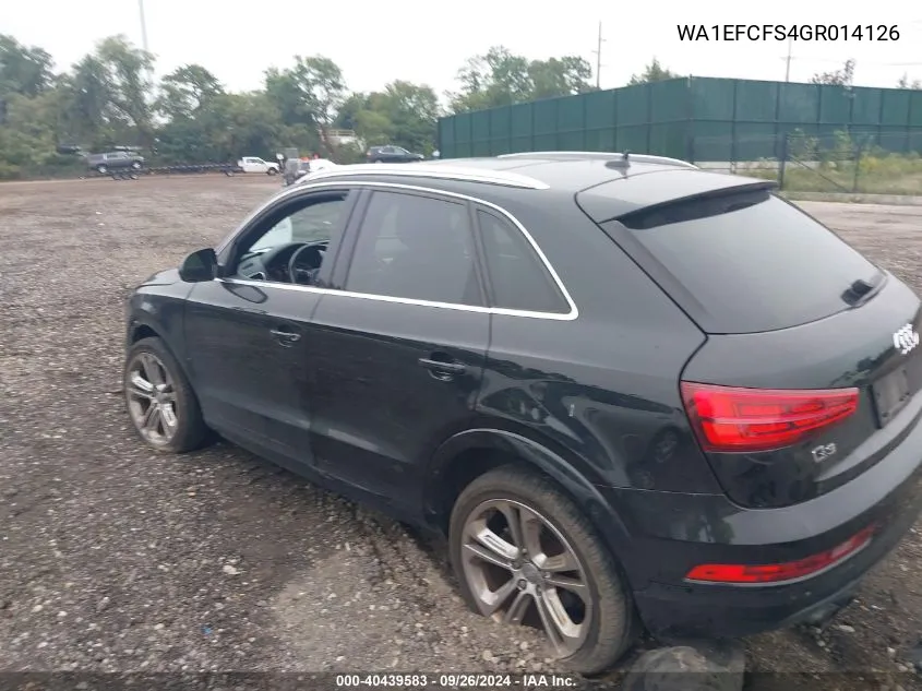 WA1EFCFS4GR014126 2016 Audi Q3 2.0T Premium Plus