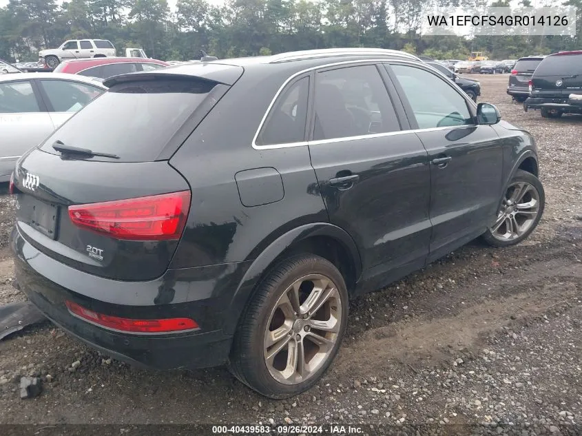 WA1EFCFS4GR014126 2016 Audi Q3 2.0T Premium Plus