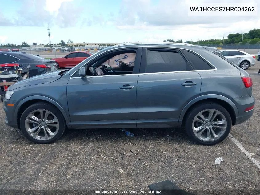 2017 Audi Q3 2.0T Premium VIN: WA1HCCFS7HR004262 Lot: 40217905