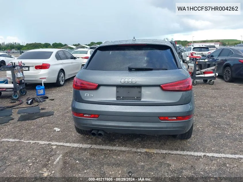 WA1HCCFS7HR004262 2017 Audi Q3 2.0T Premium