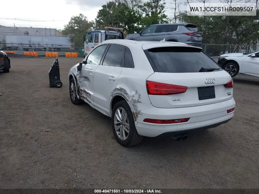 WA1JCCFS1HR009507 2017 Audi Q3 2.0T Premium