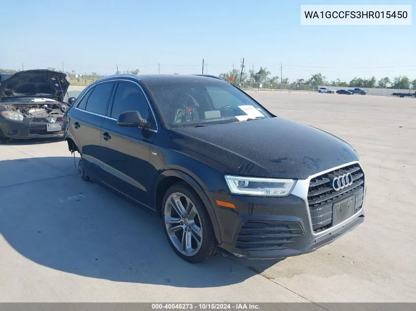 WA1GCCFS3HR015450 2017 Audi Q3 2.0T Premium