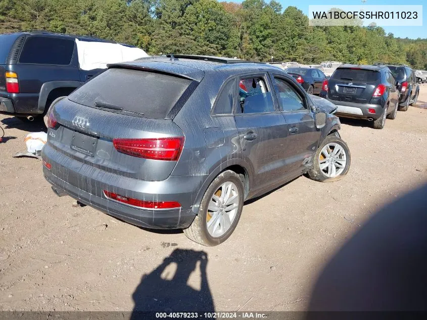 WA1BCCFS5HR011023 2017 Audi Q3 Premium