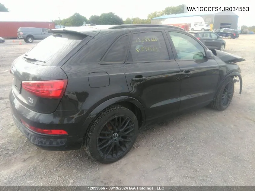 2018 Audi Q3 Technik VIN: WA1GCCFS4JR034563 Lot: 12099666