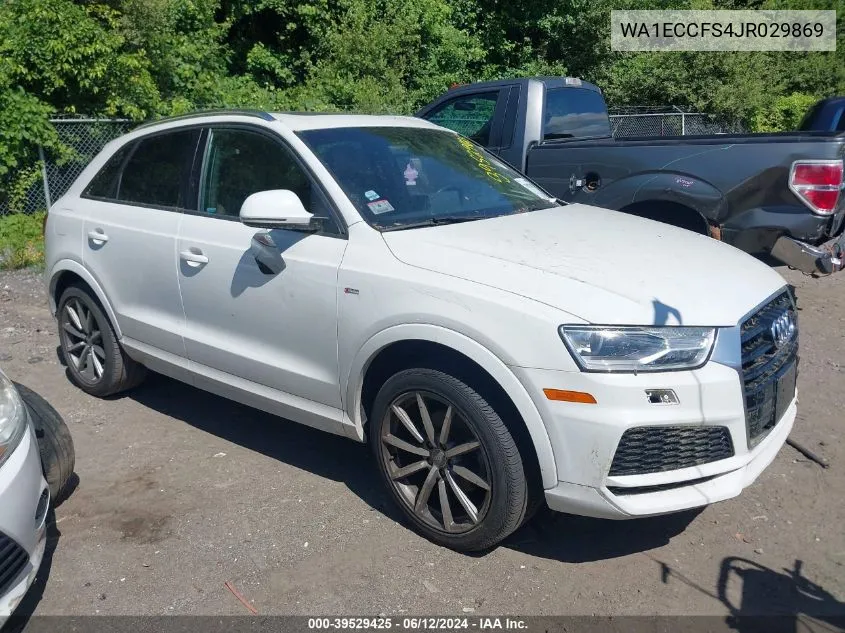 2018 Audi Q3 2.0T Premium VIN: WA1ECCFS4JR029869 Lot: 39529425