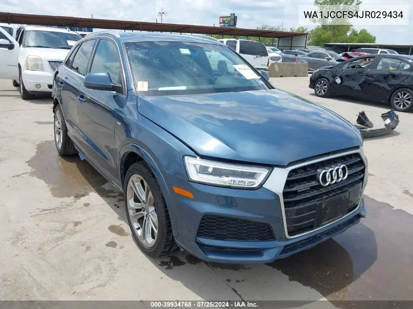 WA1JCCFS4JR029434 2018 Audi Q3 2.0T Premium/2.0T Sport Premium