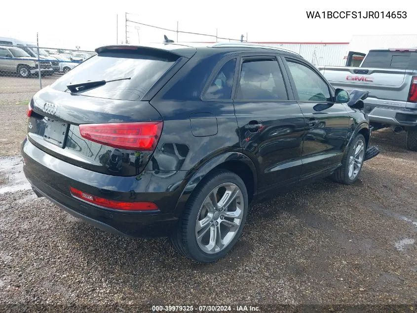 WA1BCCFS1JR014653 2018 Audi Q3 2.0T Premium/2.0T Sport Premium