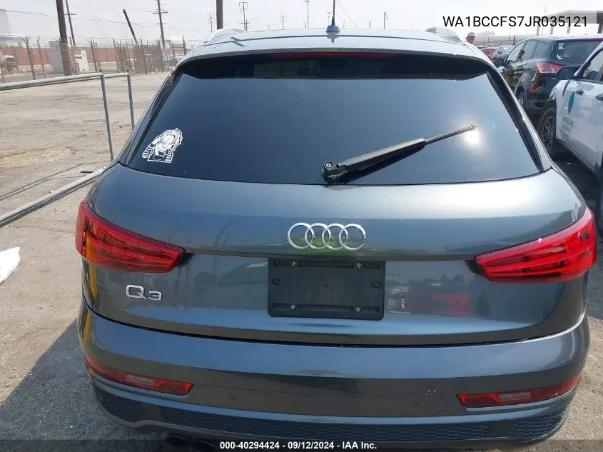 WA1BCCFS7JR035121 2018 Audi Q3 Premium