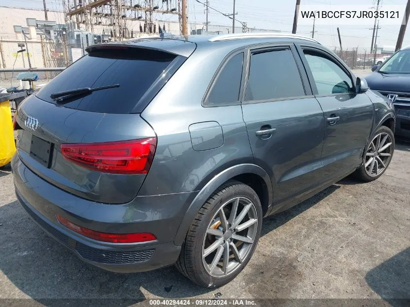 WA1BCCFS7JR035121 2018 Audi Q3 Premium