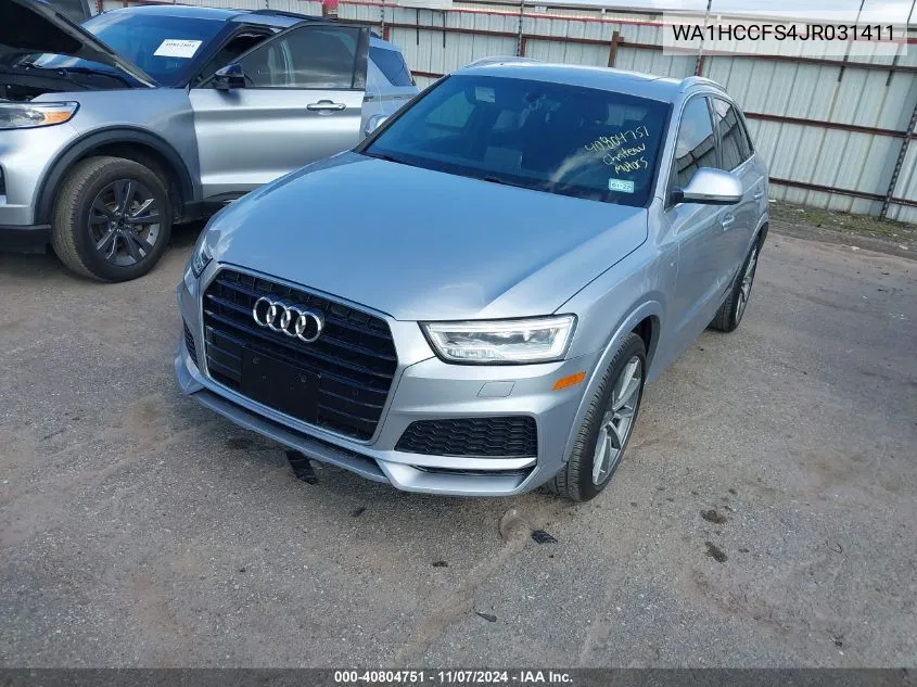 WA1HCCFS4JR031411 2018 Audi Q3 2.0T Premium/2.0T Sport Premium