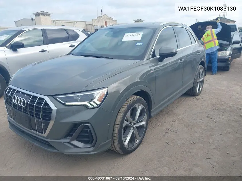 WA1FECF30K1083130 2019 Audi Q3 Prestige S-Line