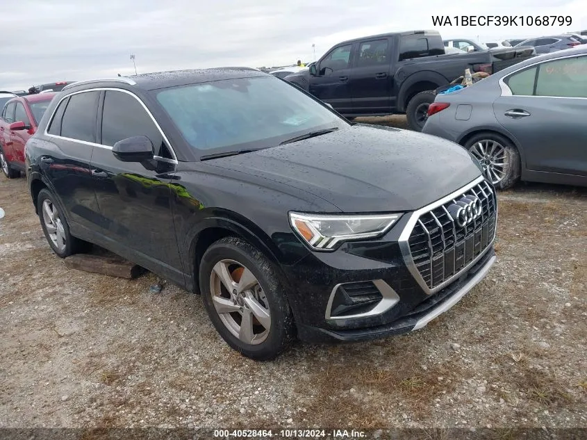 2019 Audi Q3 2.0T Premium VIN: WA1BECF39K1068799 Lot: 40528464