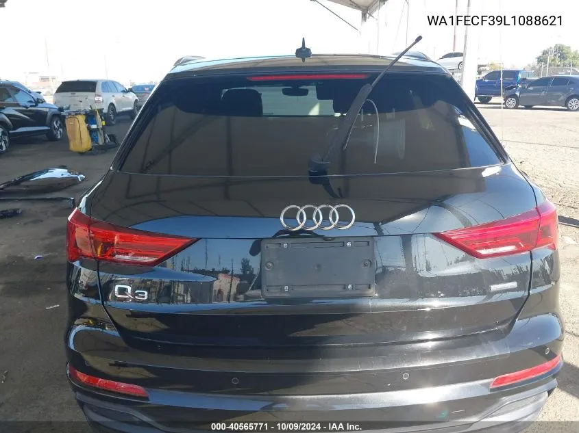 2020 Audi Q3 Prestige 45 Tfsi S Line Quattro Tiptronic VIN: WA1FECF39L1088621 Lot: 40565771