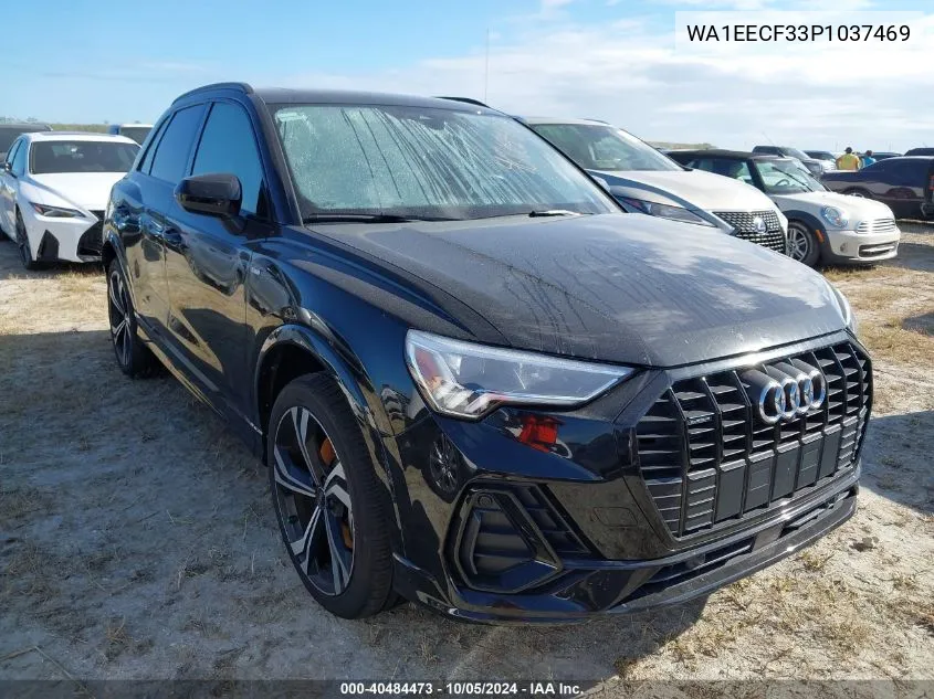 2023 Audi Q3 Premium Plus S Line 45 VIN: WA1EECF33P1037469 Lot: 40484473