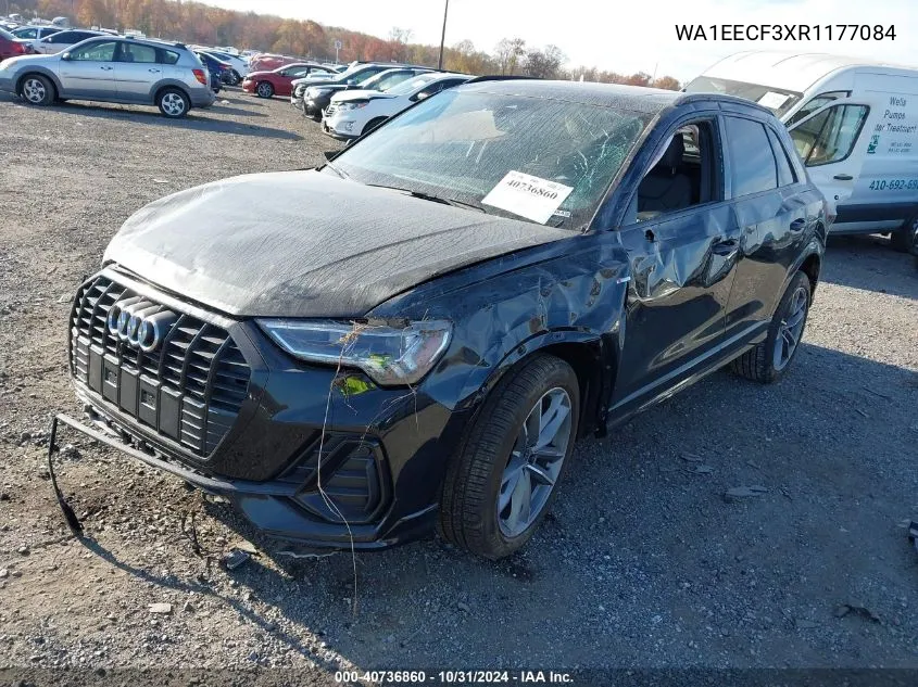 2024 Audi Q3 Premium Plus 45 Tfsi S Line Quattro Tiptronic VIN: WA1EECF3XR1177084 Lot: 40736860