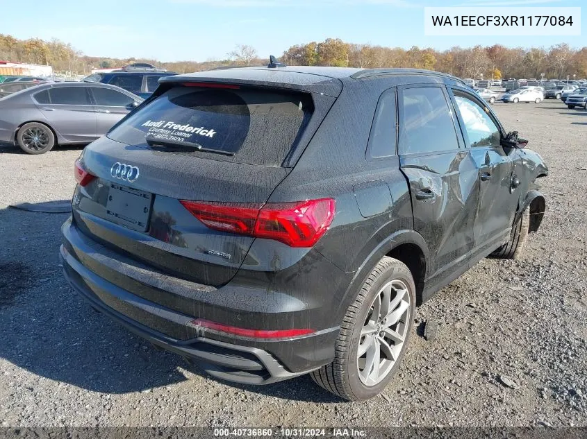 2024 Audi Q3 Premium Plus 45 Tfsi S Line Quattro Tiptronic VIN: WA1EECF3XR1177084 Lot: 40736860