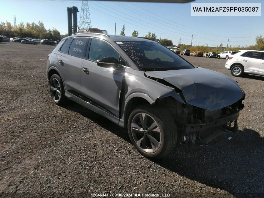 WA1M2AFZ9PP035087 2023 Audi Q4 E-Tron Technik