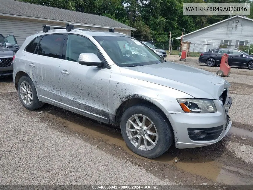 2009 Audi Q5 3.2 Premium VIN: WA1KK78R49A023846 Lot: 40065942