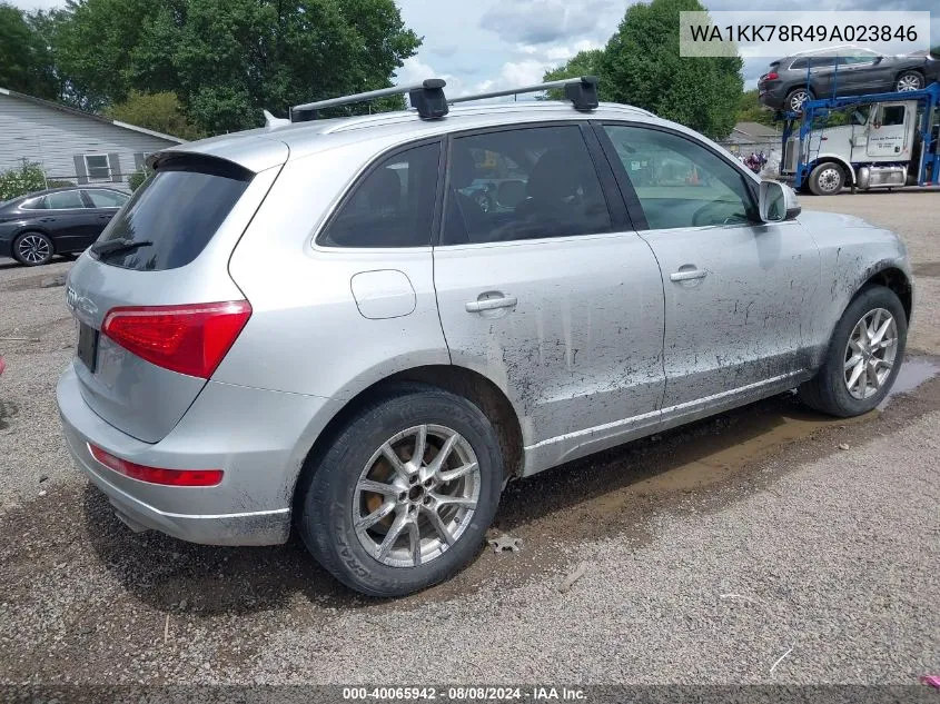 2009 Audi Q5 3.2 Premium VIN: WA1KK78R49A023846 Lot: 40065942