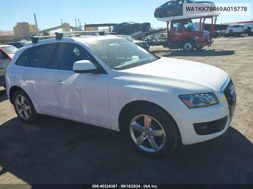 2009 Audi Q5 3.2 Premium VIN: WA1KK78R69A015778 Lot: 40324367