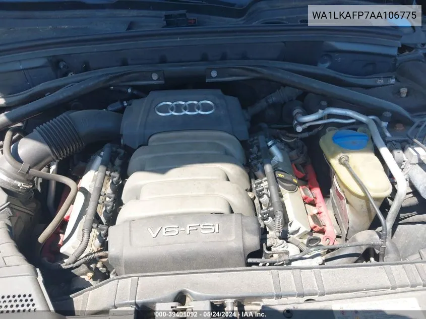 WA1LKAFP7AA106775 2010 Audi Q5 3.2 Premium