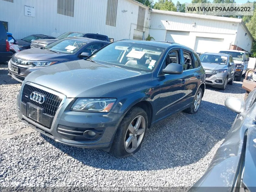 2010 Audi Q5 3.2 Premium VIN: WA1VKAFP9AA046202 Lot: 39901659