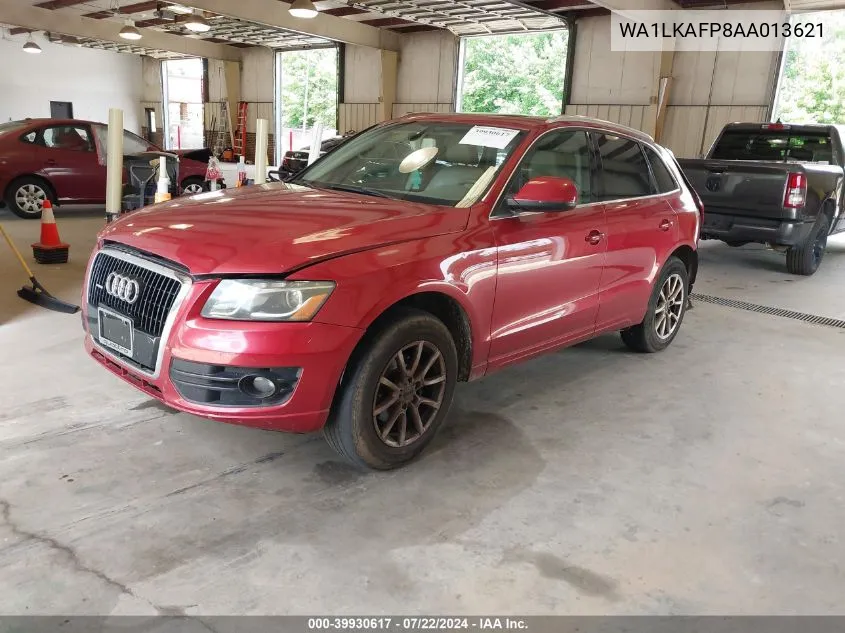 2010 Audi Q5 3.2 Premium VIN: WA1LKAFP8AA013621 Lot: 39930617