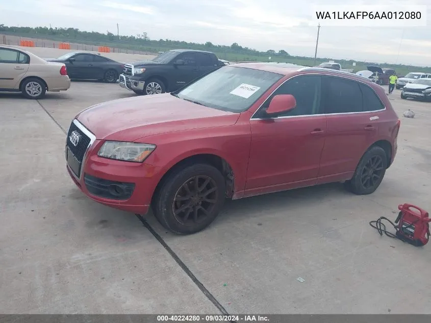 WA1LKAFP6AA012080 2010 Audi Q5 3.2 Premium