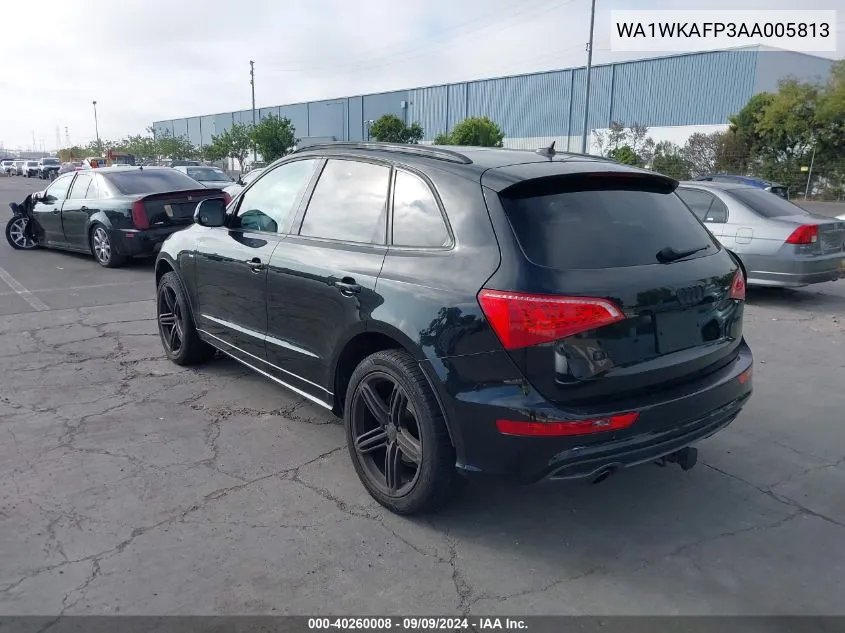 2010 Audi Q5 3.2 Premium VIN: WA1WKAFP3AA005813 Lot: 40260008