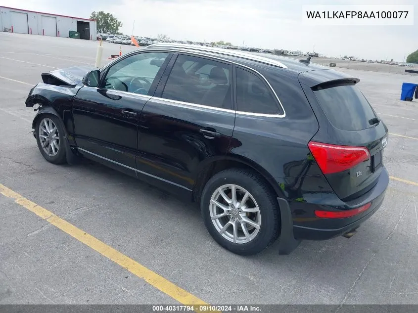 WA1LKAFP8AA100077 2010 Audi Q5 3.2 Premium