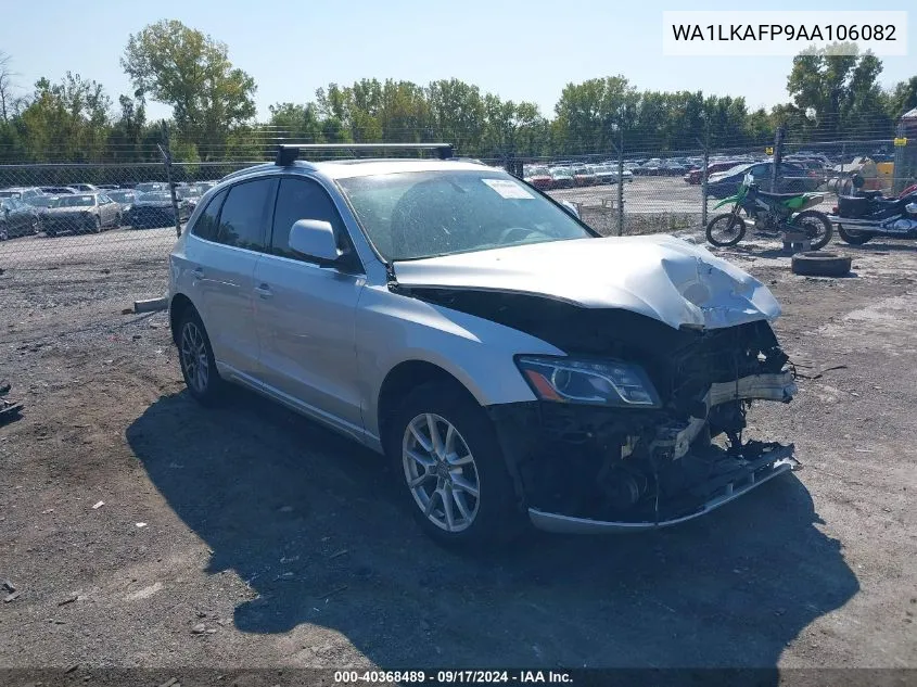 2010 Audi Q5 3.2 Premium VIN: WA1LKAFP9AA106082 Lot: 40368489