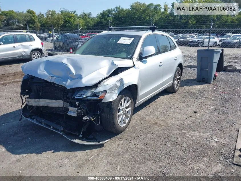 2010 Audi Q5 3.2 Premium VIN: WA1LKAFP9AA106082 Lot: 40368489