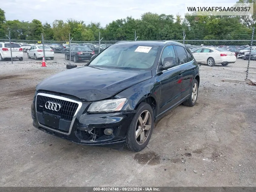 WA1VKAFP5AA068357 2010 Audi Q5 3.2 Premium