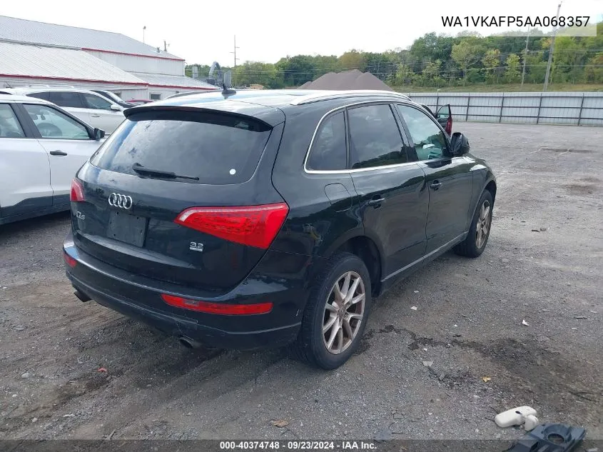 2010 Audi Q5 3.2 Premium VIN: WA1VKAFP5AA068357 Lot: 40374748