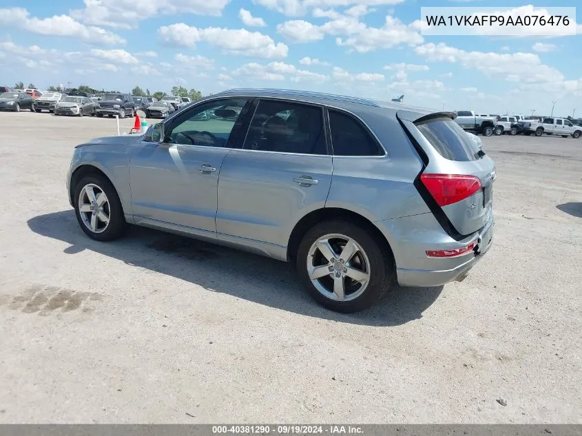 2010 Audi Q5 3.2 Premium VIN: WA1VKAFP9AA076476 Lot: 40381290