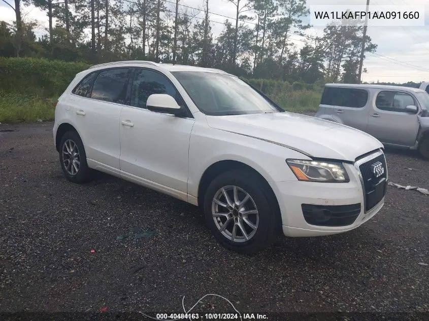 2010 Audi Q5 3.2 Premium VIN: WA1LKAFP1AA091660 Lot: 40484163