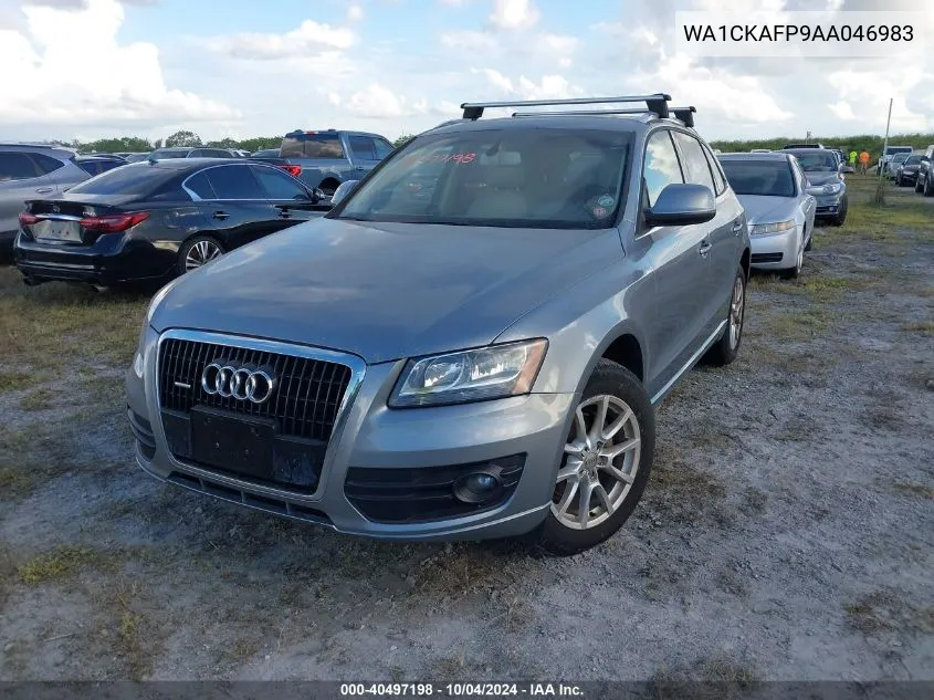 2010 Audi Q5 3.2 Premium VIN: WA1CKAFP9AA046983 Lot: 40497198