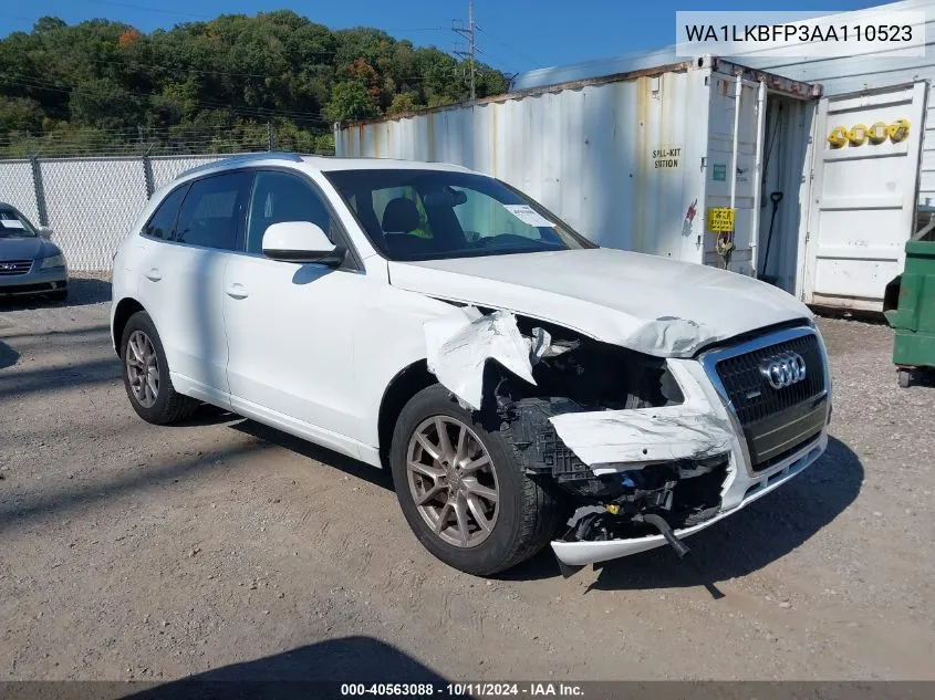 WA1LKBFP3AA110523 2010 Audi Q5 3.2 Premium