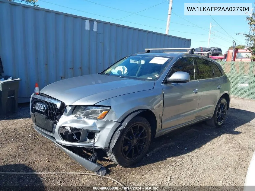 2010 Audi Q5 Premium Plus VIN: WA1LKAFP2AA027904 Lot: 40606998