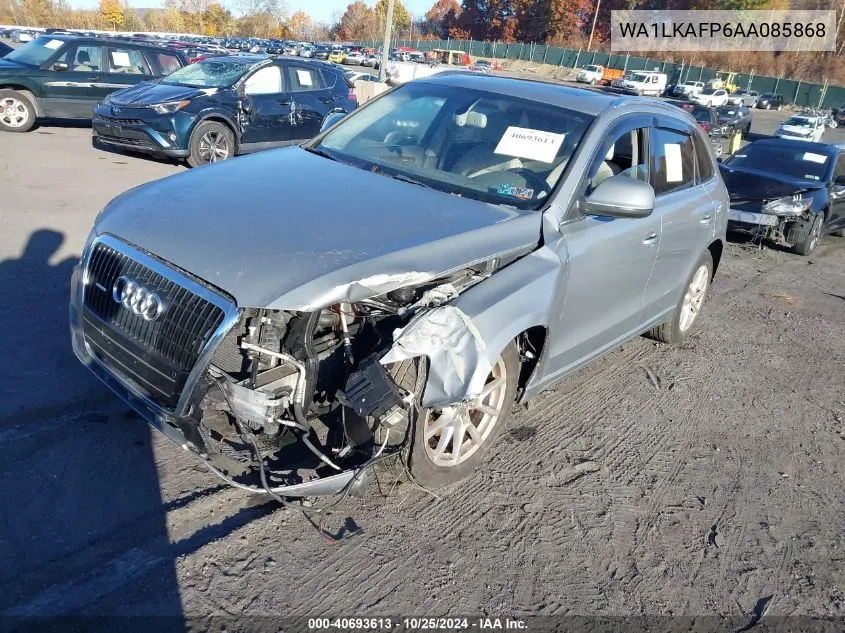 2010 Audi Q5 3.2 Premium VIN: WA1LKAFP6AA085868 Lot: 40693613